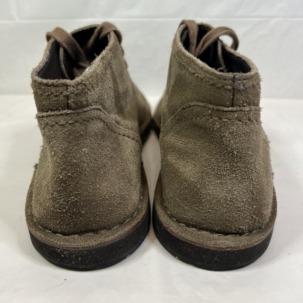 John Varvatos Boots Mens US 10.5 EU43 Tan Suede Ankle Desert Chukka Casual - Picture 4 of 11